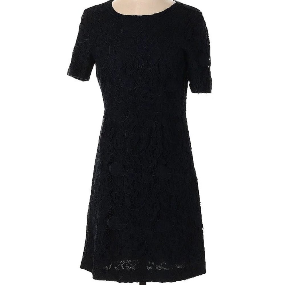 MADEWELL Broadway and Broome Black Lacy Dress size 2